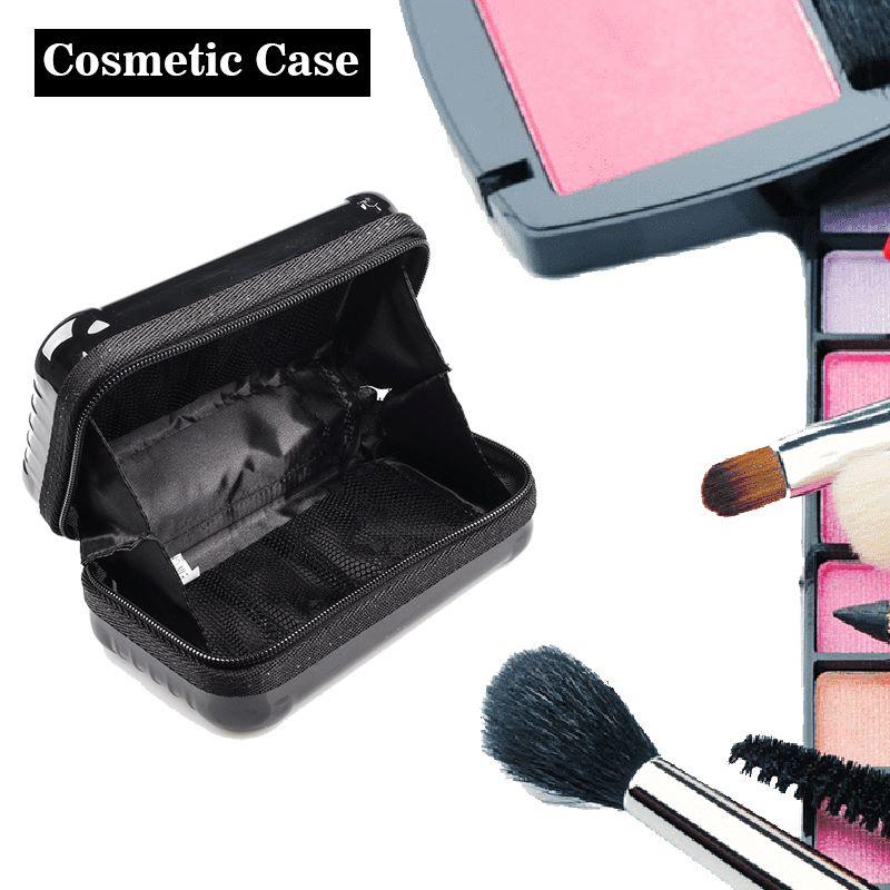 Shell-Shaped Cosmetic Bag – Waterproof Hard Shell Makeup Case - BLACK