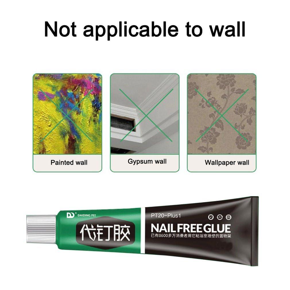 Nail-Free Sealant Glue (Pack of 2) – Multifunctional, Strong Adhesive for Home Repairs