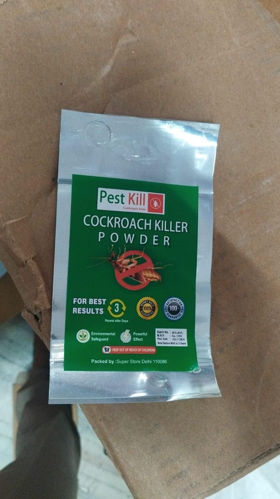 Cockroach Killer Powder (Pack of 2) – Fast-Acting Roach Elimination for Home Use