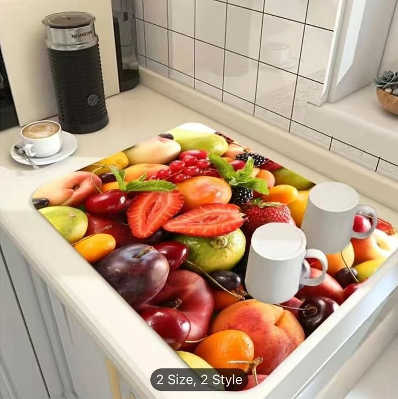 Quick-Drying Kitchen Mat – Lightweight, Washable & Super Absorbent Anti-Slip Floor Rug