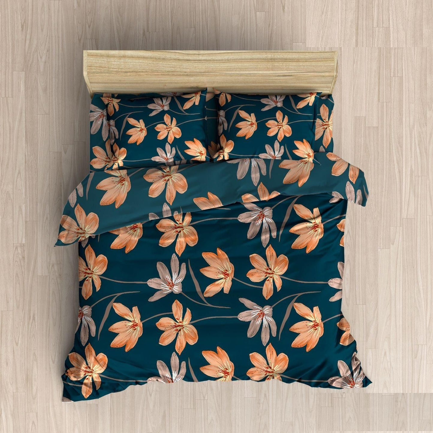 All Round Elastic Fitted Double Bedsheet