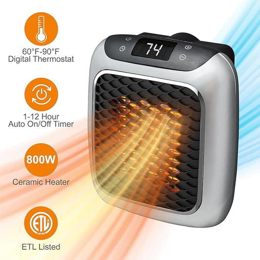 Energy-Saving Small Indoor Room Heater 220V (MULTI)