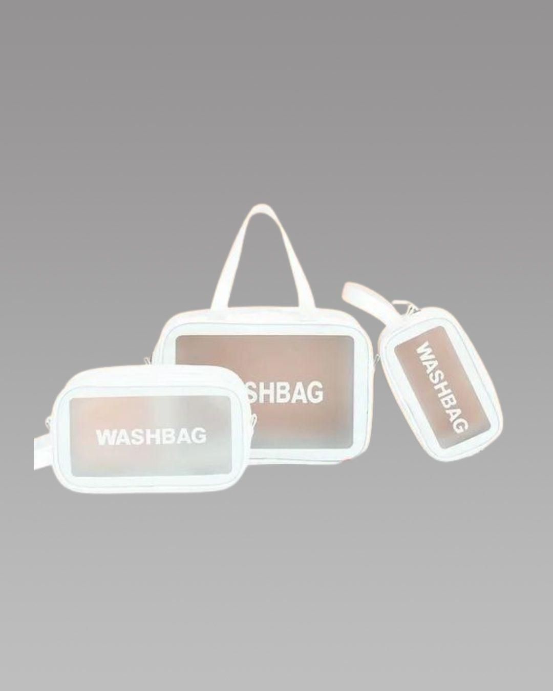Waterproof Toiletry & Makeup Travel Storage Bags (Set of 3) – Durable, Lightweight, and Versatile Organizers