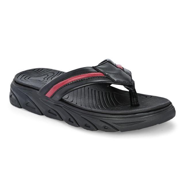 Men's Faux Leather Casual Slippers