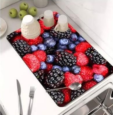 Quick-Drying Kitchen Mat – Lightweight, Washable & Super Absorbent Anti-Slip Floor Rug