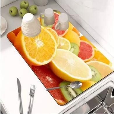 Quick-Drying Kitchen Mat – Lightweight, Washable & Super Absorbent Anti-Slip Floor Rug