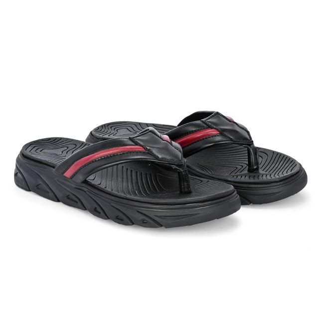 Men's Faux Leather Casual Slippers
