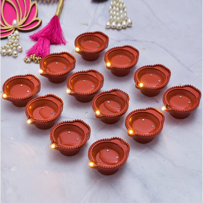 Smokeless Water Senor Diyas ( RE-USABLE & LONG LASTING) 