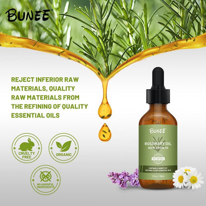 BUNEE Rosemary Hair Growth Serum Oil