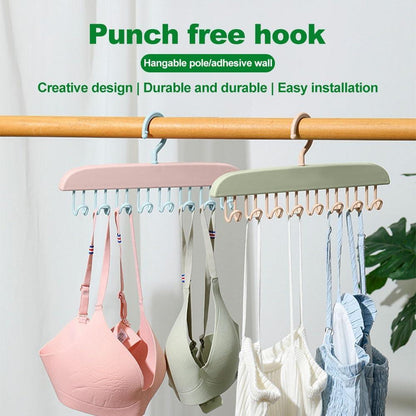 Multifunctional Plastic Underwear & Cloth Suspender Hanger