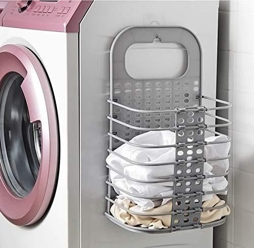 Multipurpose Foldable Laundry Basket™ with Hanging Sticker