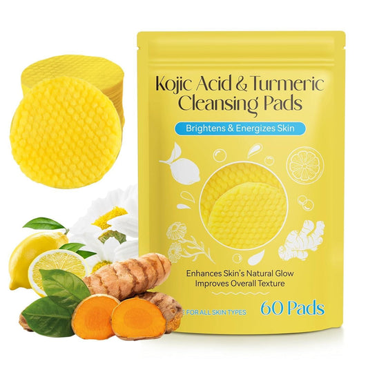 KojicClear™ - Turmeric Kojic Acid Cleansing Pads ( Pack Of 20)