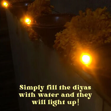 Smokeless Water Senor Diyas ( RE-USABLE & LONG LASTING) 