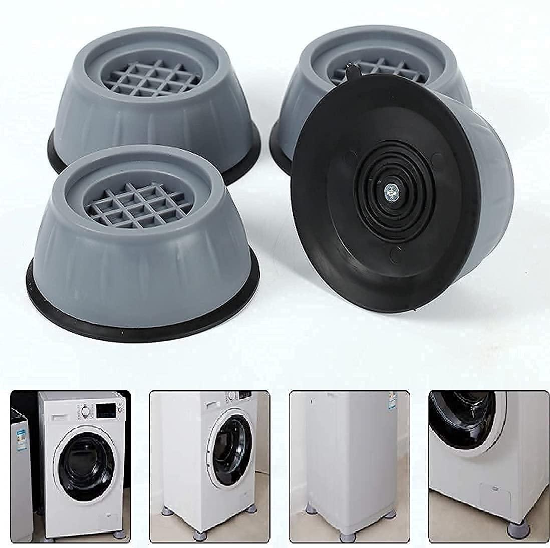 Anti Vibration Pads - Great For Home, Laundry Room, Kitchen, Washer, Dryer, Table, Chair, Sofa, Bed (4 Units)