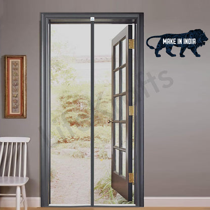 Magnetic Anti-Mosquito Door Curtains (Pack of 1) – Hands-Free Mesh Screen with Auto-Close for Insect Protection