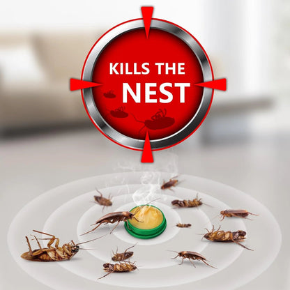 Natural Cockroach Killer for Kitchens, Bathrooms, and Cabinets