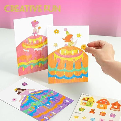 Rainbow Dot Painting Art Kits (105 pcs / 3 Box)