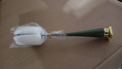 Multifunctional Silicone Bottle Cleaning Foam Brush With Plastic Long Handle (1 Pc)