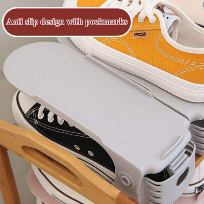 Shoe Rack-Space Savers Shoe Rack Cabinets Storage Plastic Adjustable Shoes Wardrobe Shoes Storage