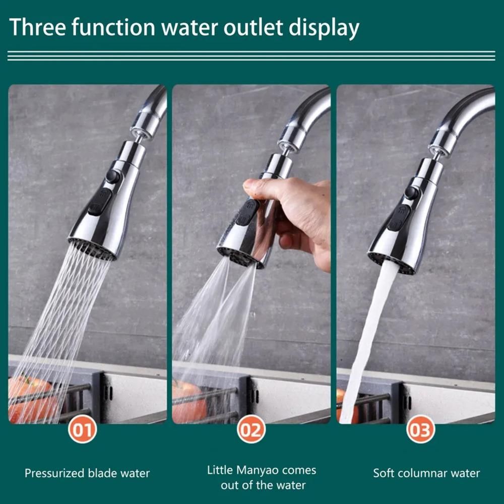 3 Modes Kitchen Sink Faucet - VirtuMart