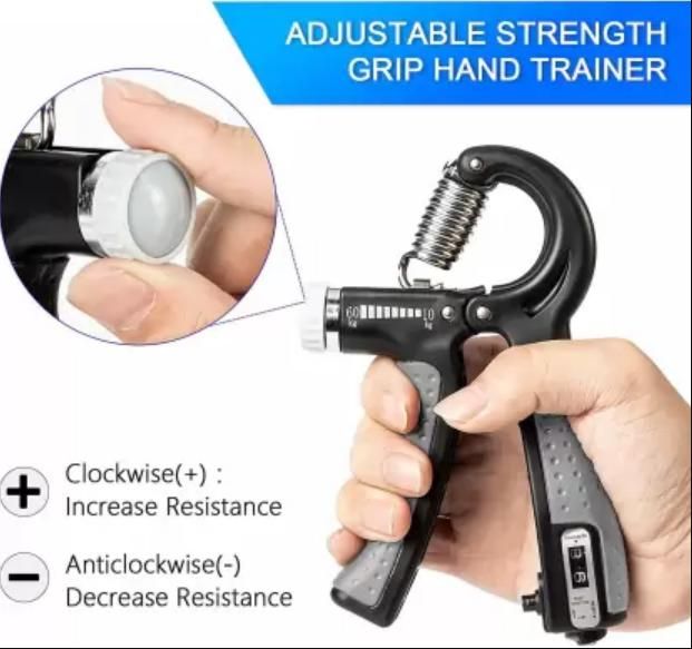 Adjustable Hand Grip with Counter