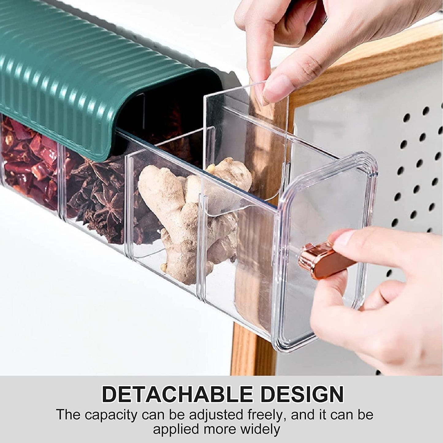 Clear Wall Mounted Drawer Organizer - VirtuMart