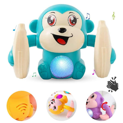 Dancing and Spinning Rolling Doll Tumble Monkey - VirtuMart