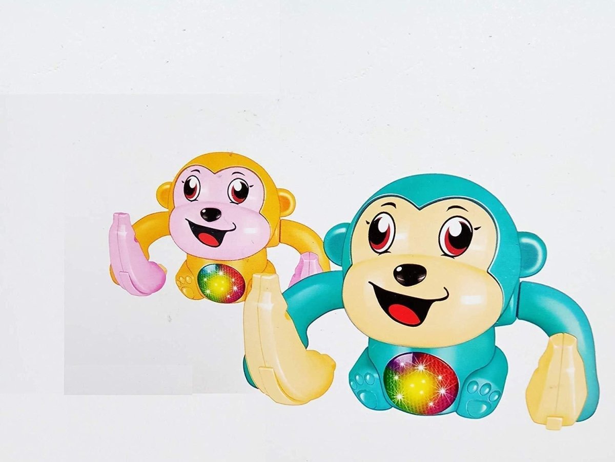 Dancing and Spinning Rolling Doll Tumble Monkey - VirtuMart