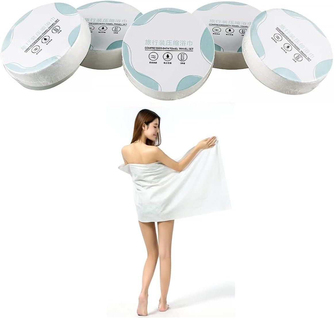 Disposable Cotton Bath Towels Portable Light and Reusable - VirtuMart