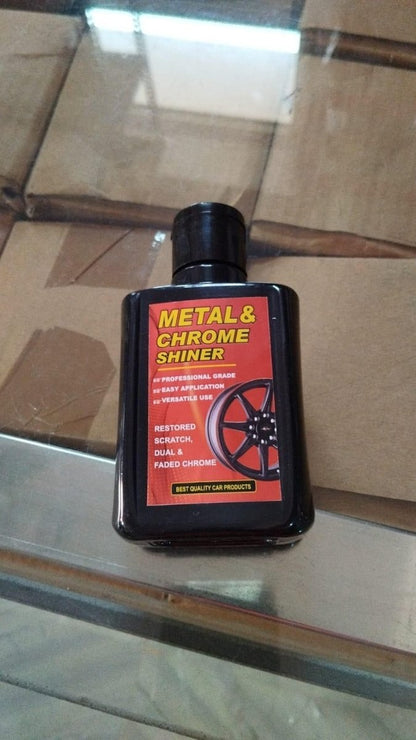 Metal & Chrome Shiner: The Ultimate Shine for Your Metals - VirtuMart