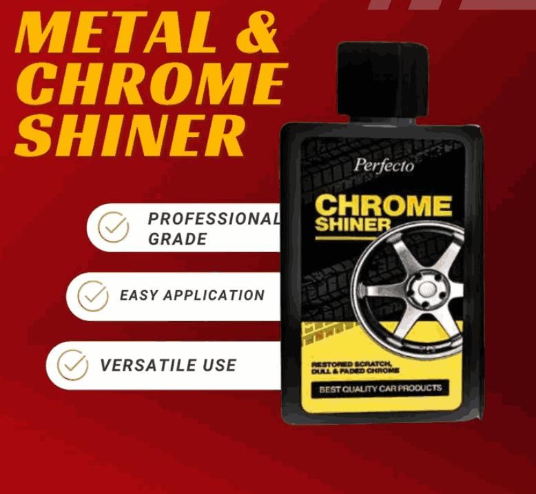 Metal & Chrome Shiner: The Ultimate Shine for Your Metals - VirtuMart