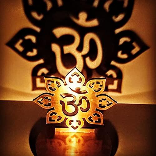 Om Shadow Tealight Diya - VirtuMart