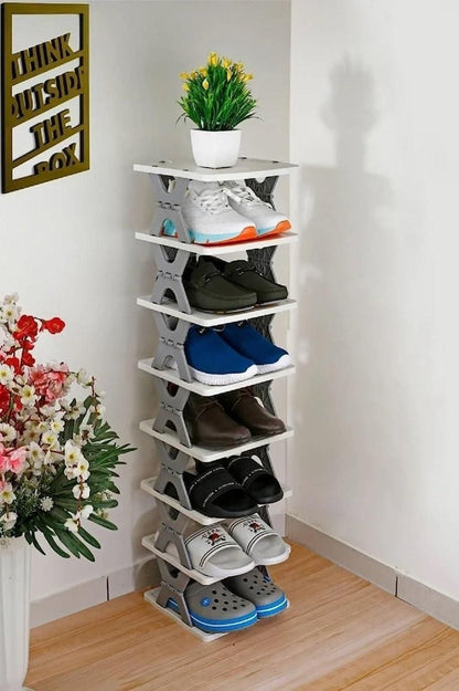 Smart Foldable Shoes Tier Shoe Rack 6 Layer - VirtuMart