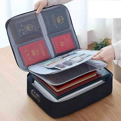 Waterproof Portable Document Storage Bag Travel Organizer - VirtuMart