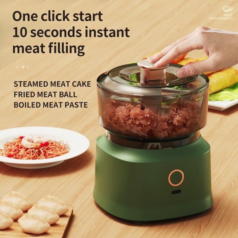 Wireless Portable Food Chopper - USB Rechargeable Vegetable & Fruit - VirtuMart